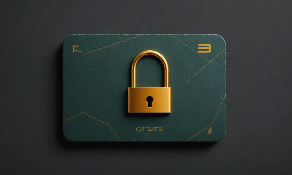 Abstract security diagram showing layered card authorization and fraud detection